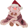 Pig in Blanket with Santa Hat - 20cm