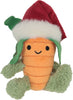 Hanging Carrot in Santa Hat - 10cm