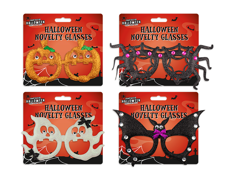 Spooky Halloween Novelty Glasses - Single