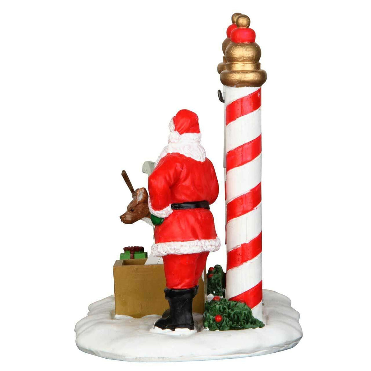 Lemax Christmas Countdown with Reindeer & Santa