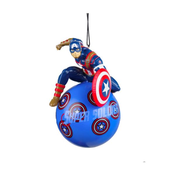 Disney Captain America 3D Christmas Bauble