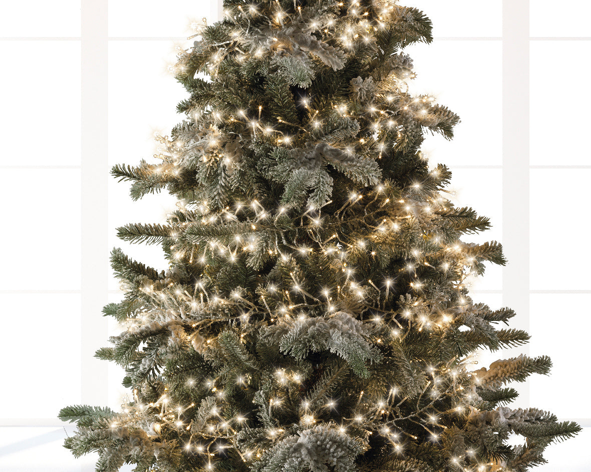 Lumineo LED Multi Action Christmas Twinkle Cluster Lights - Warm White