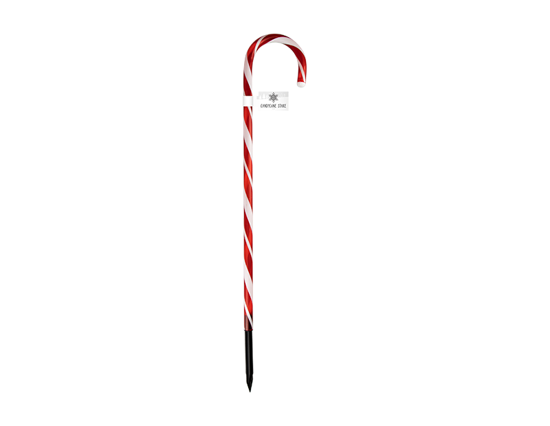 70cm Giant Candy Cane Garden Stake Southwood Christmas Shop