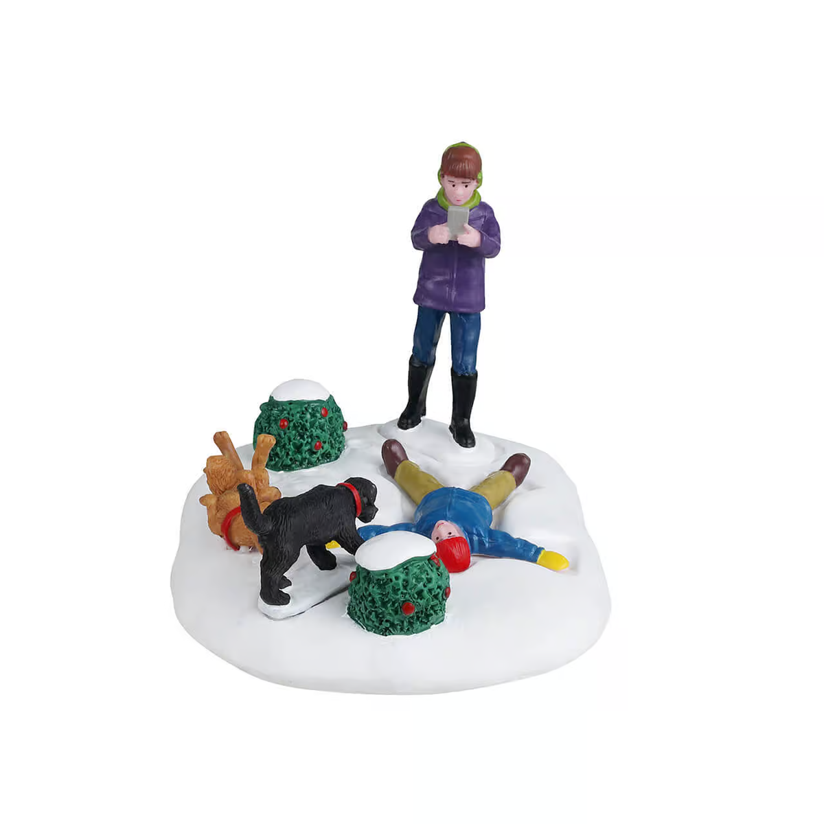 Lemax - Snow Angel's Best Friend Christmas Village Figurine Scene