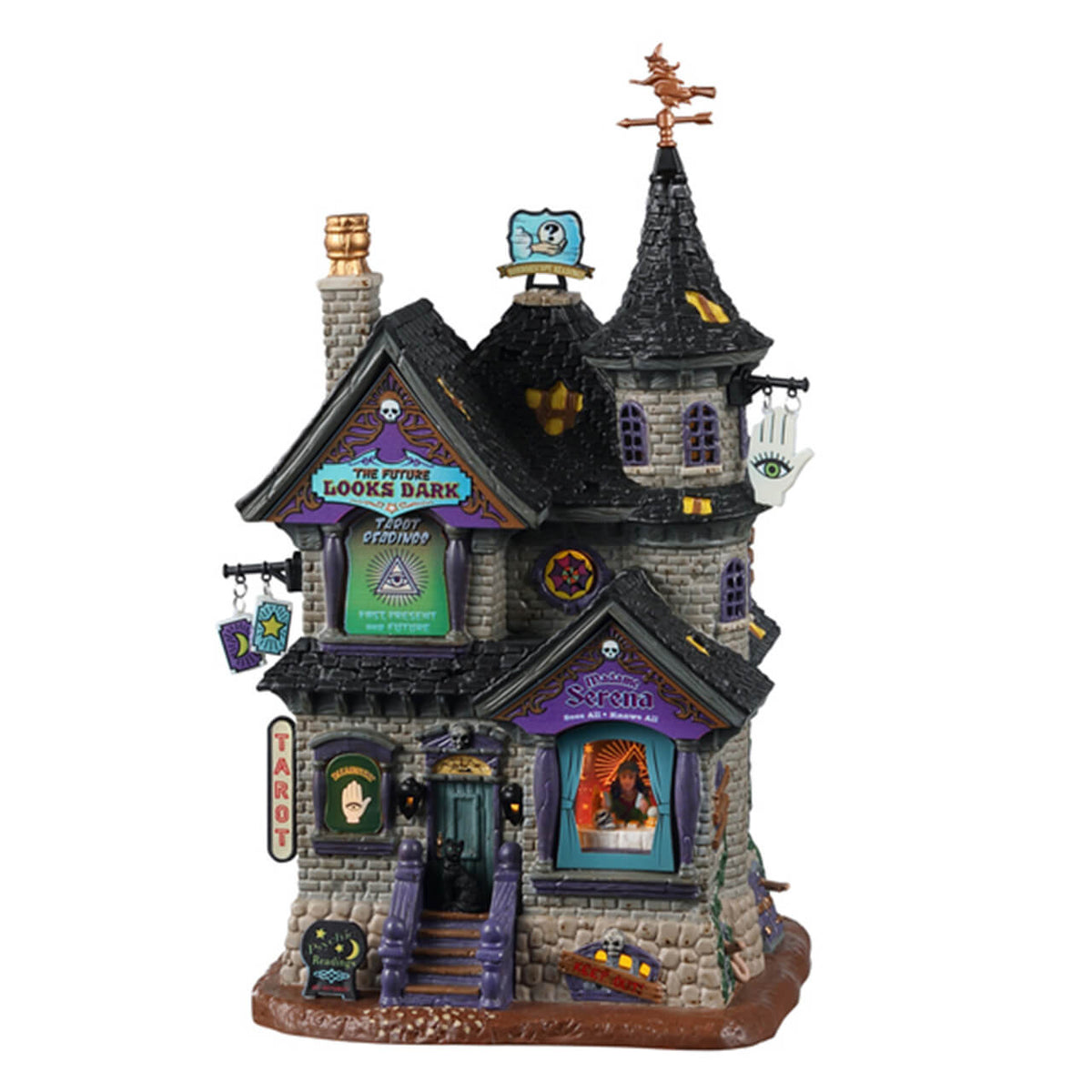 Lemax Spooky Town #04174 Dreaded Zeppelin Halloween Village store Decor READ