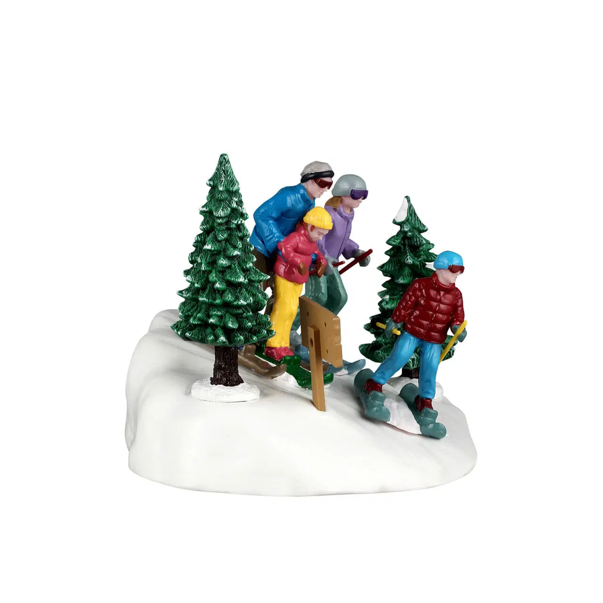 NEW Lemax - Family Ski Day Christmas Village Figurine