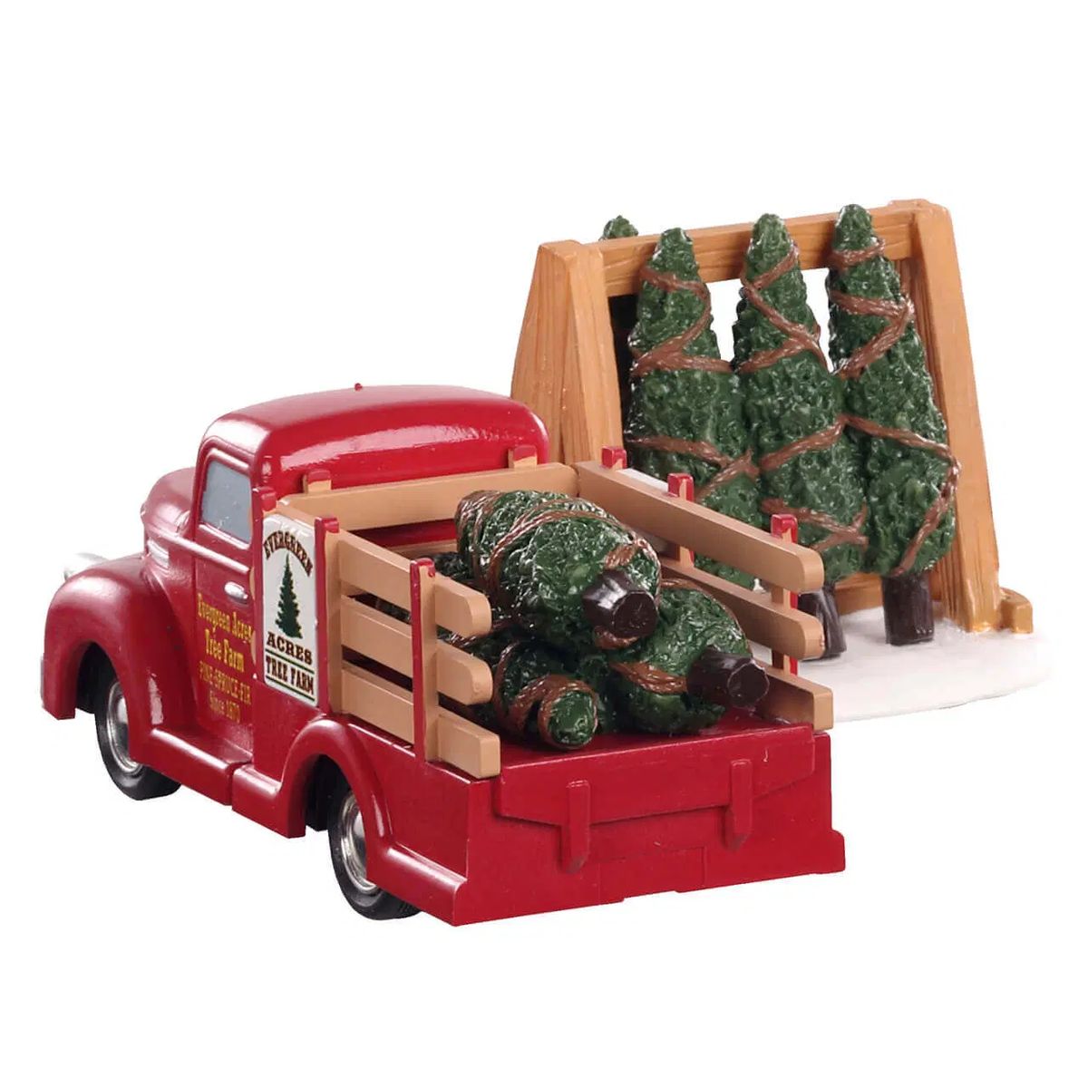 Lemax - Tree Delivery Christmas Village Figurines - Set of 2