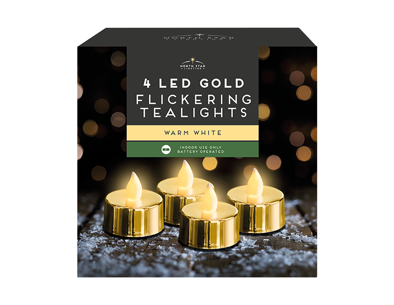 Warm white tea lights deals