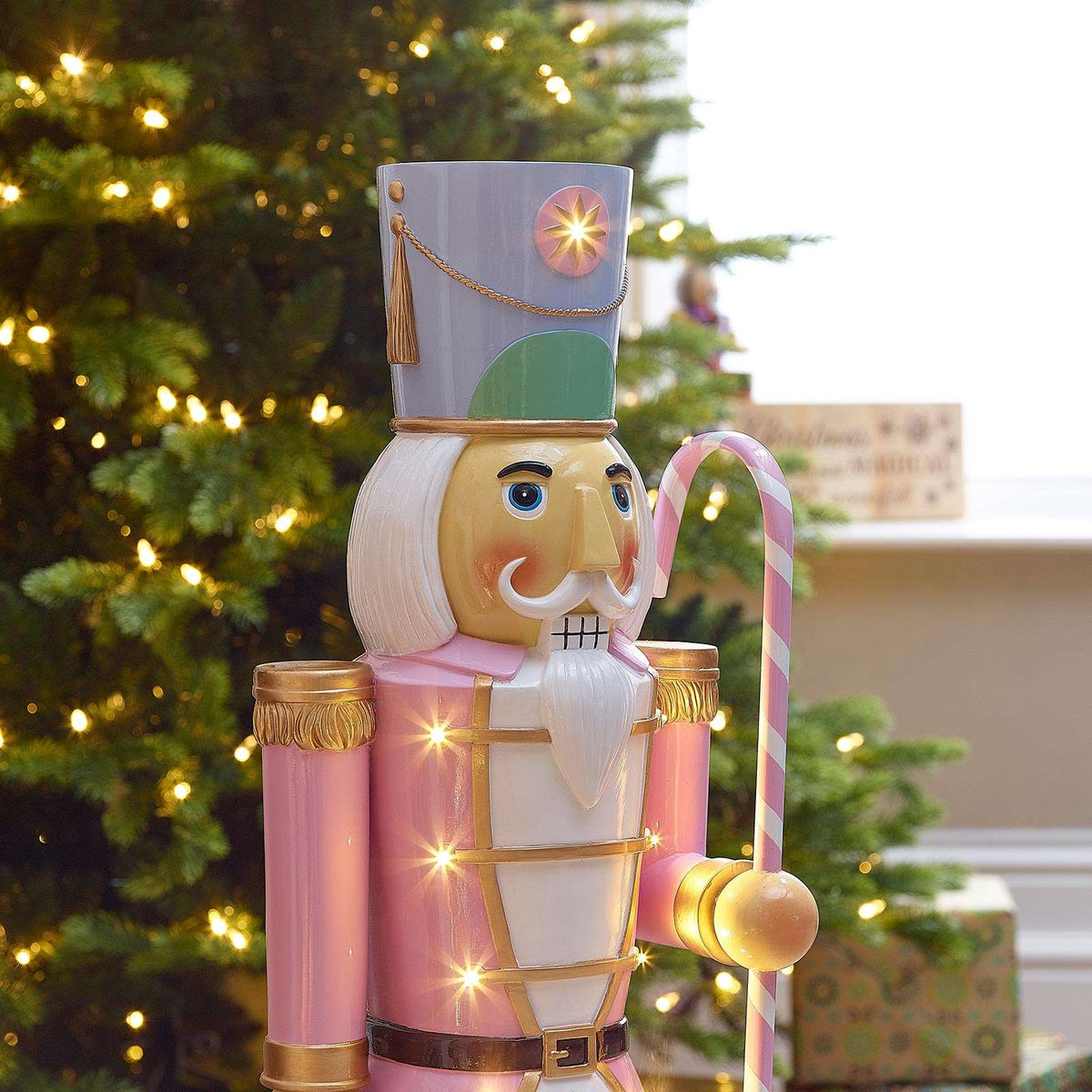 Pastel Nutcracker Cupcake Christmas hotsell Statue