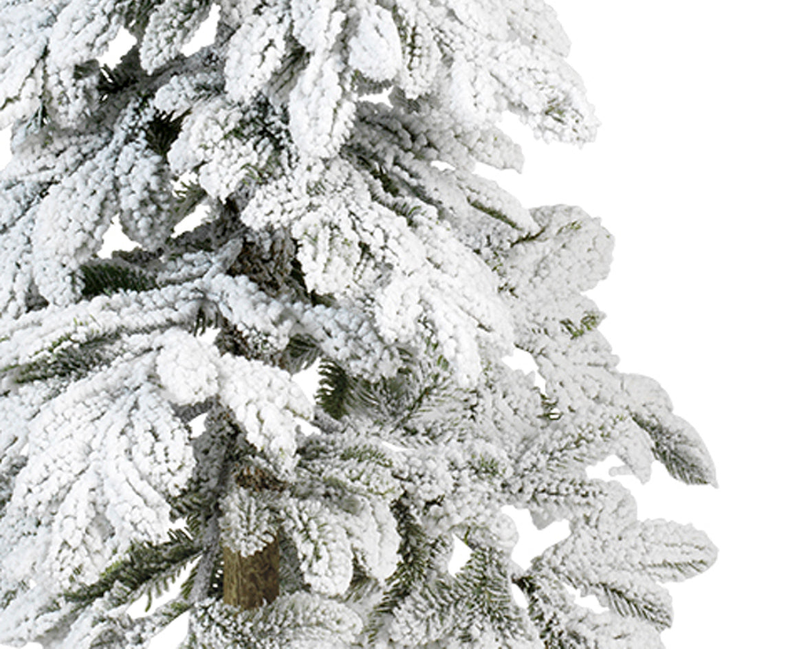 Everlands Snowy Alpine Fir Artificial Christmas Tree