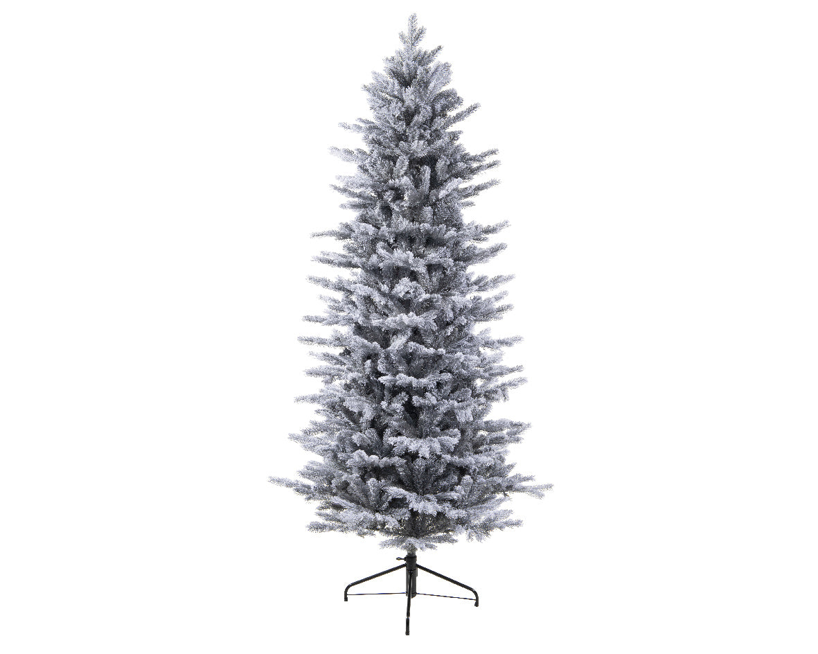 Everlands Frosted Grandis Slim Fir Christmas Tree Southwood Christmas