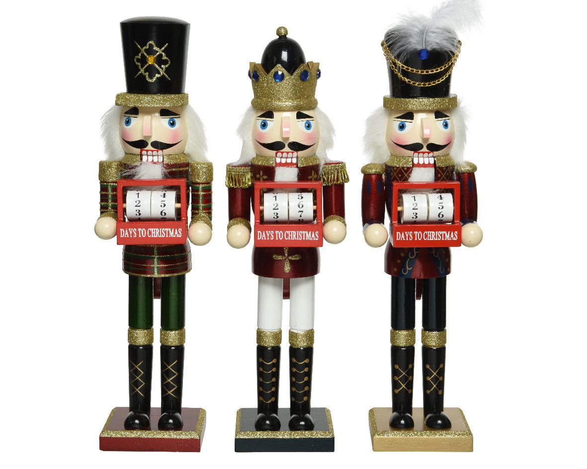 Christmas Countdown Nutcrackers Southwood Christmas Shop