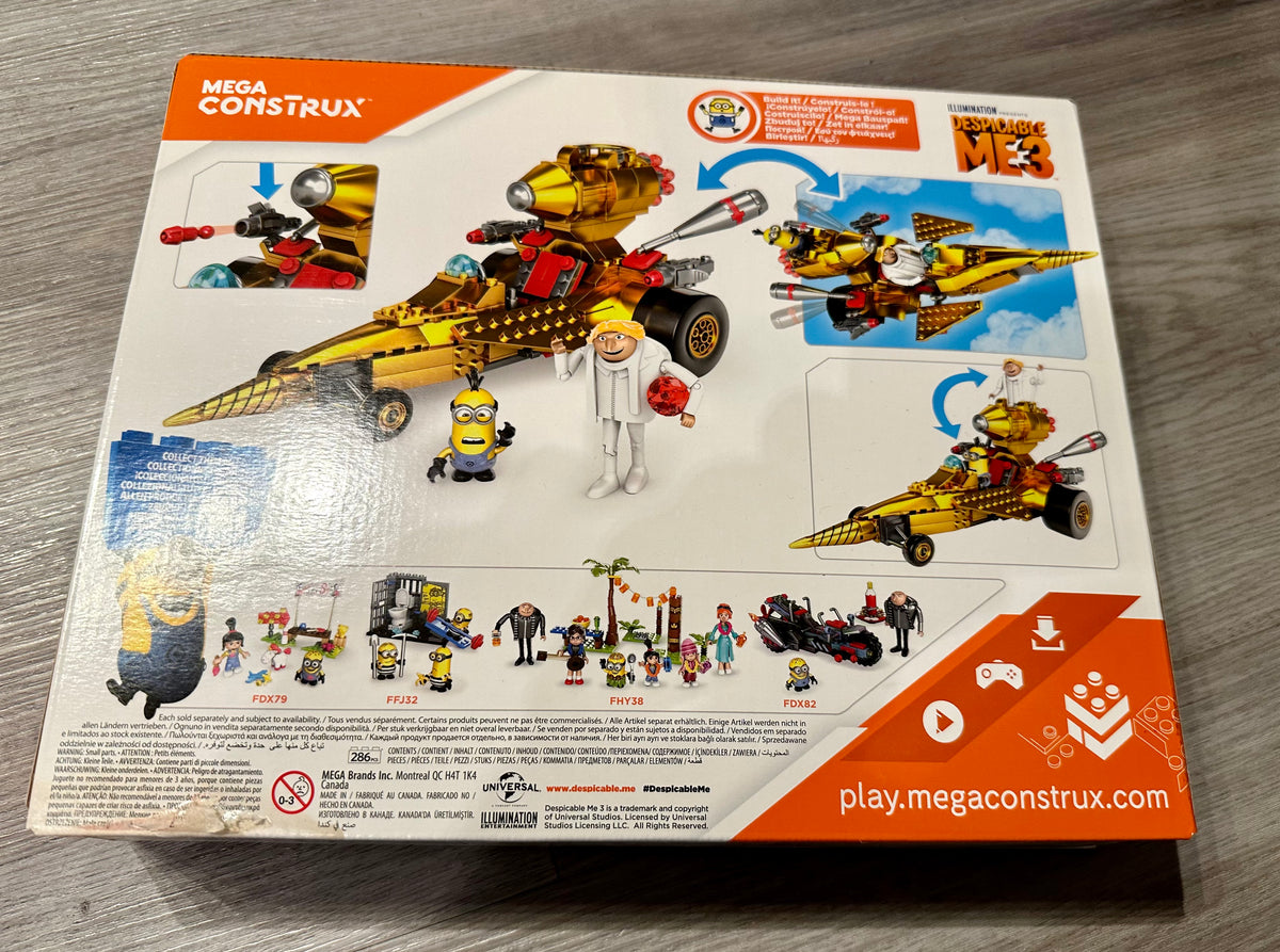 Mega Construx Dru s Transforming Car 286 Pieces Southwood Christmas Shop