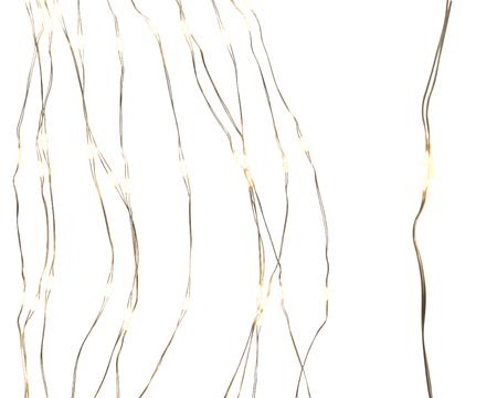 Lumineo Micro LED Sparkle Tree Bunch Lights Warm White Silver Wire