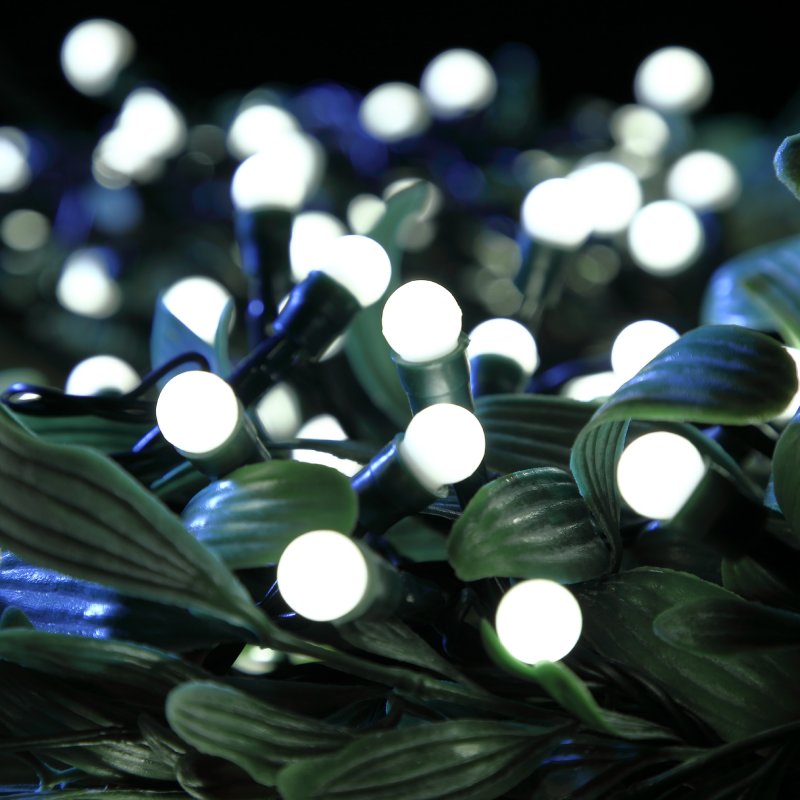 NOMA Berry Fit & Forget Battery Operated LED Lights - Set of 200