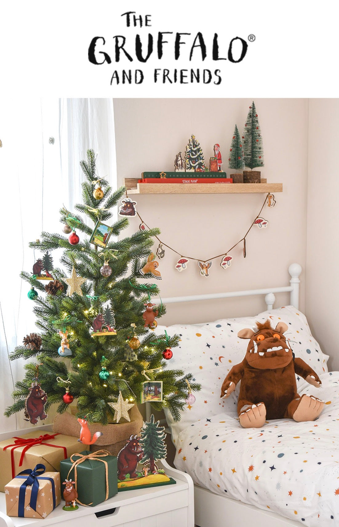 The Gruffalo Christmas Decorations from Gisela Graham