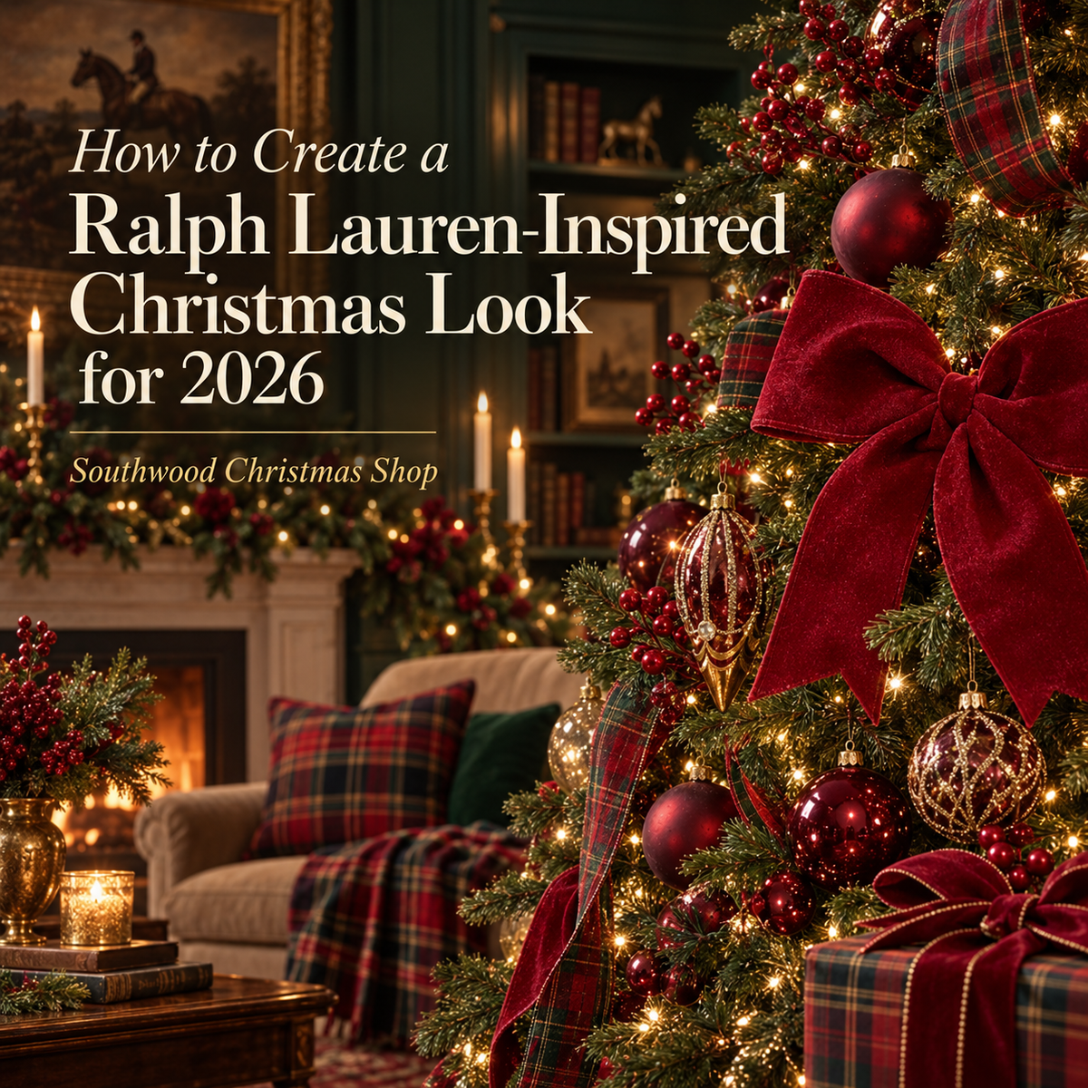 Heritage Tartan Christmas Decorations & Baubles