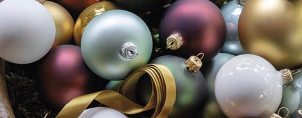 Christmas baubles collection at Southwood Christmas Shop UK