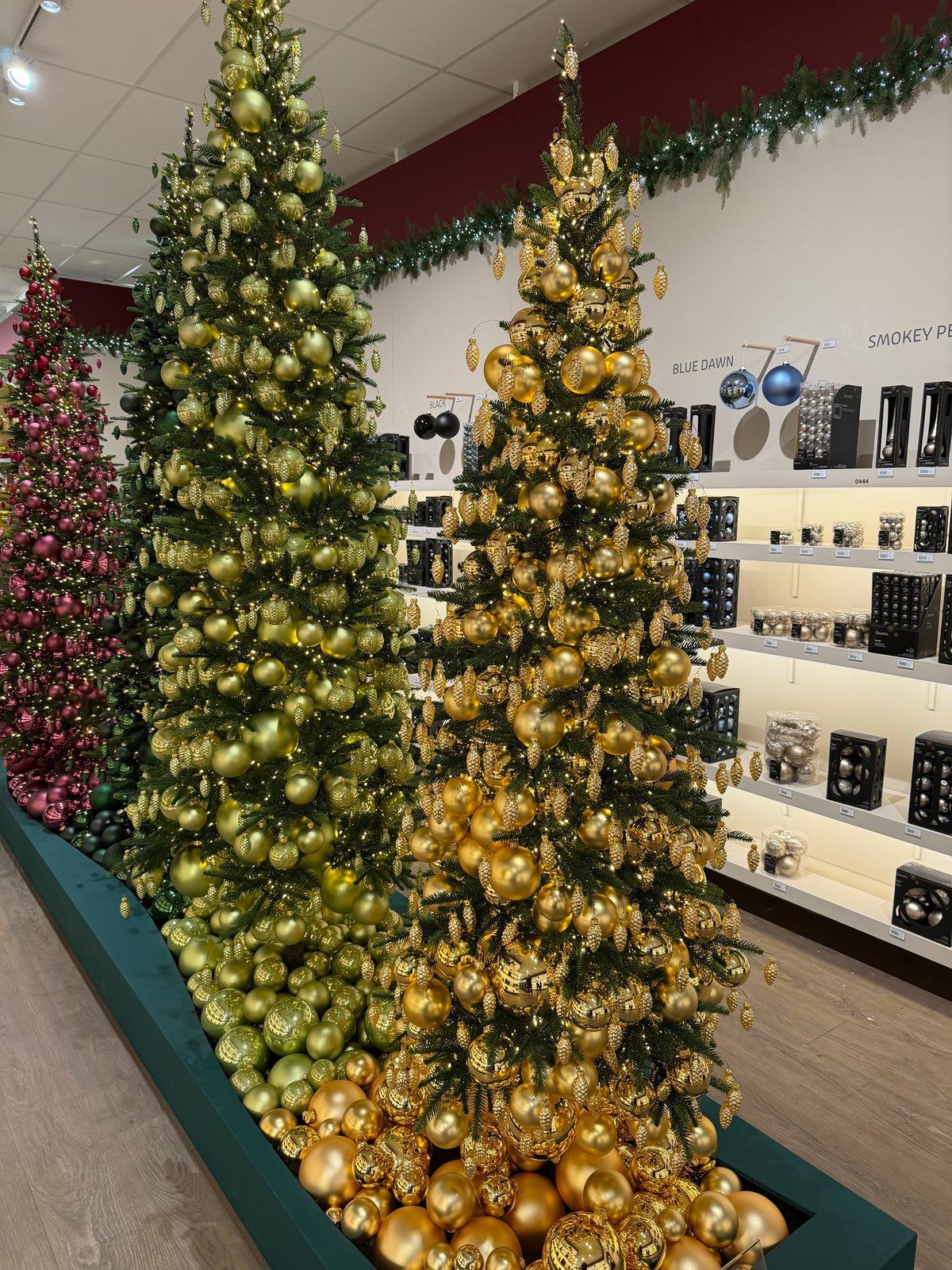 Plain Glass Christmas Baubles