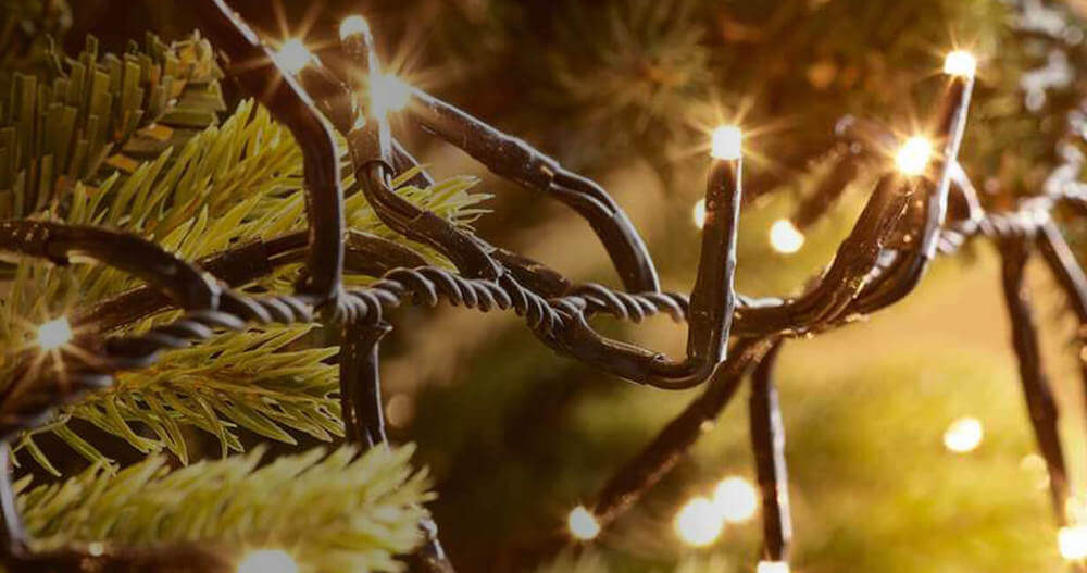 Christmas curtain lights collection at Southwood Christmas Shop UK