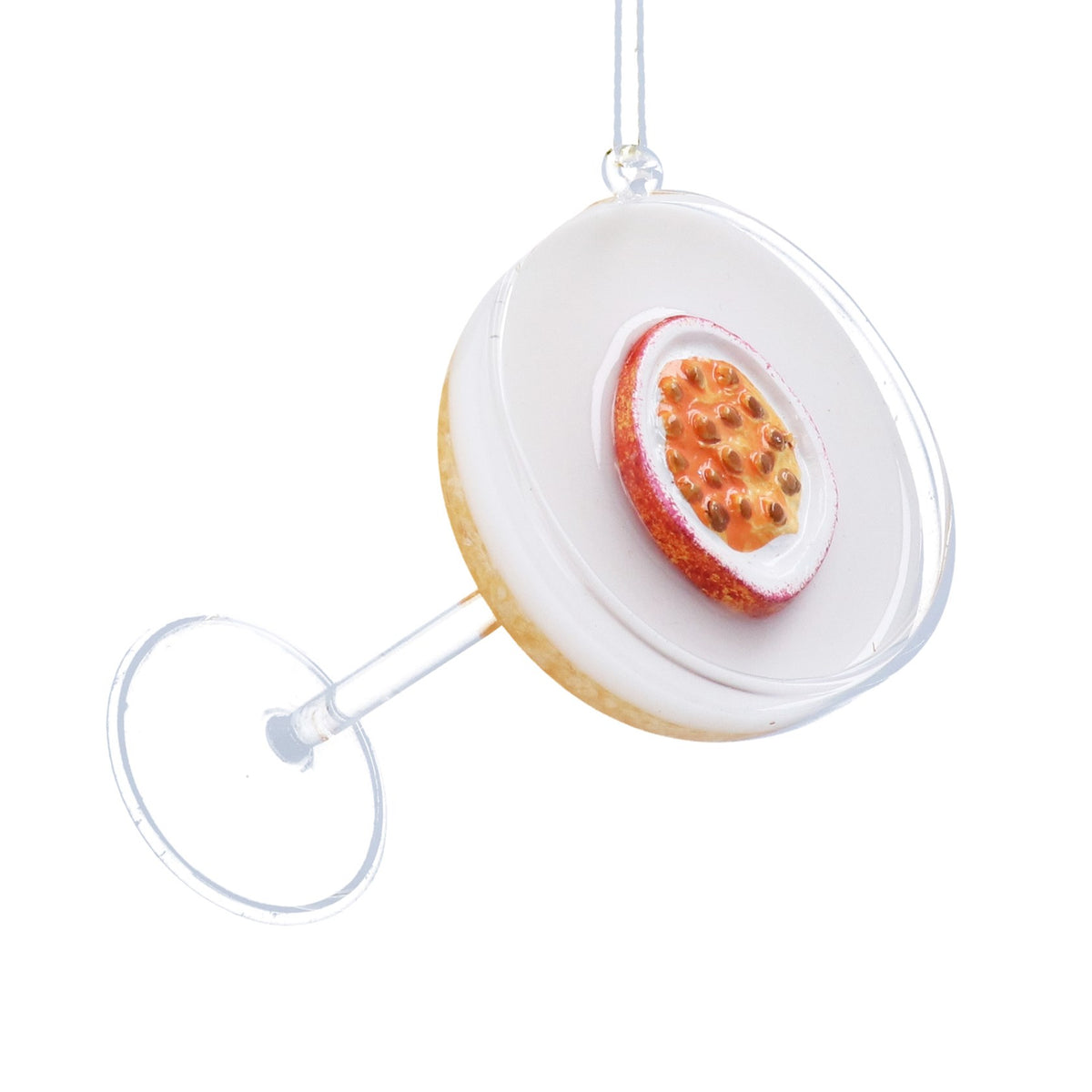 Gisela Graham - Glass Cocktail PornStar Martini Bauble - 9cm