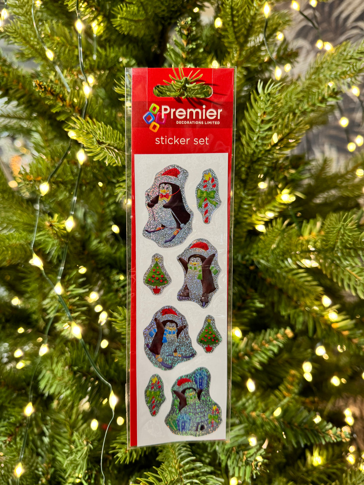 Christmas Small Holographic Sticker Set