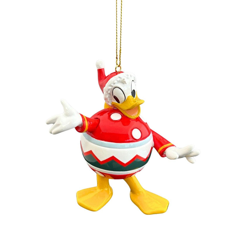Disney Donald Duck Santa in Bauble Costume Christmas Bauble