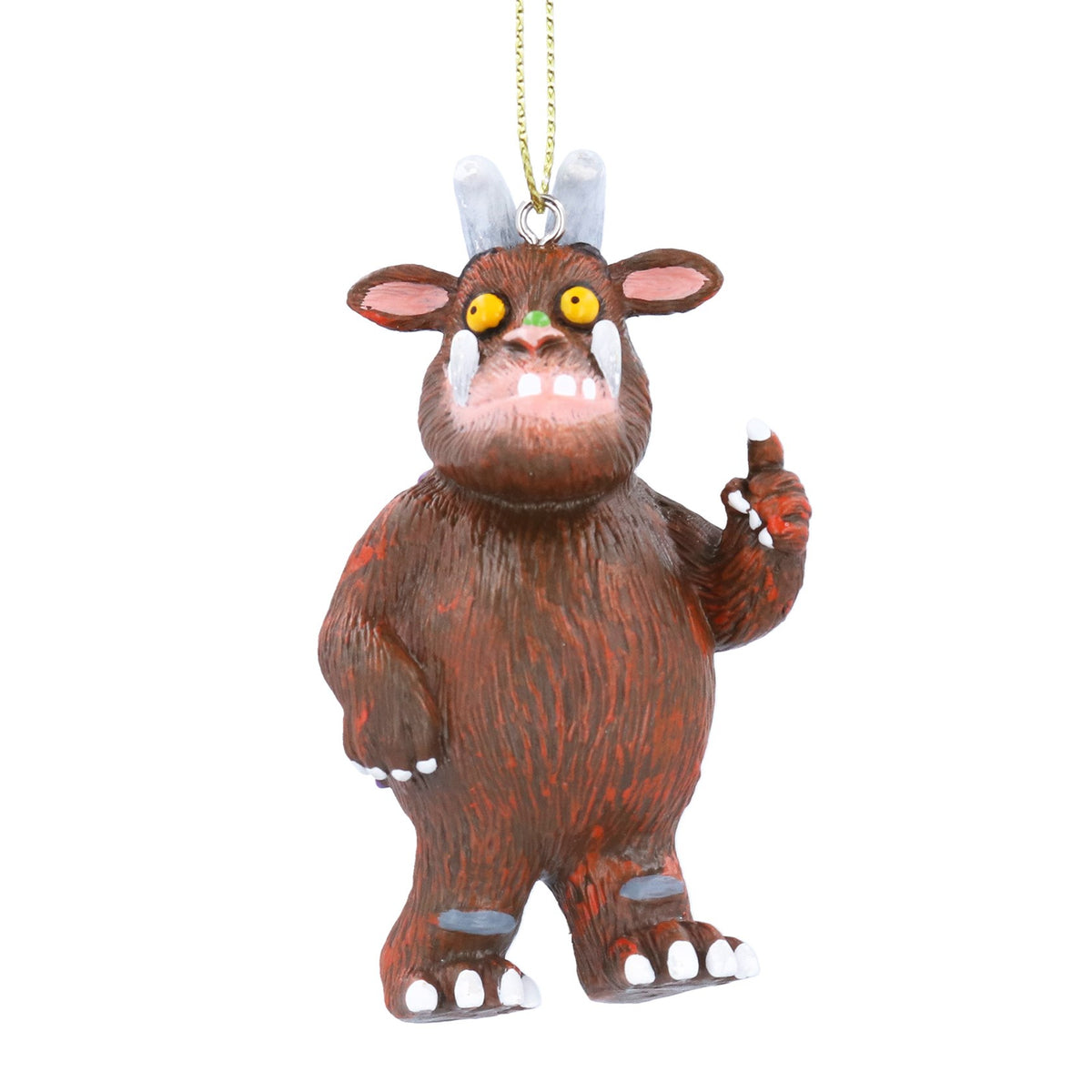 Gisela Graham Resin Gruffalo Christmas Bauble