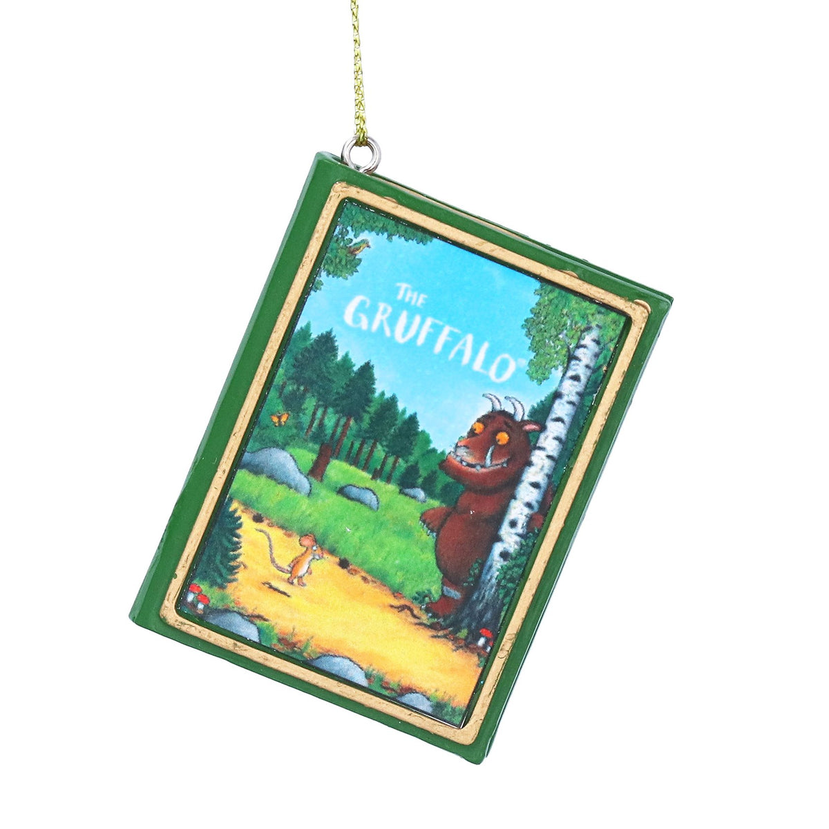 Gisela Graham The Gruffalo Resin Book Christmas Decoration