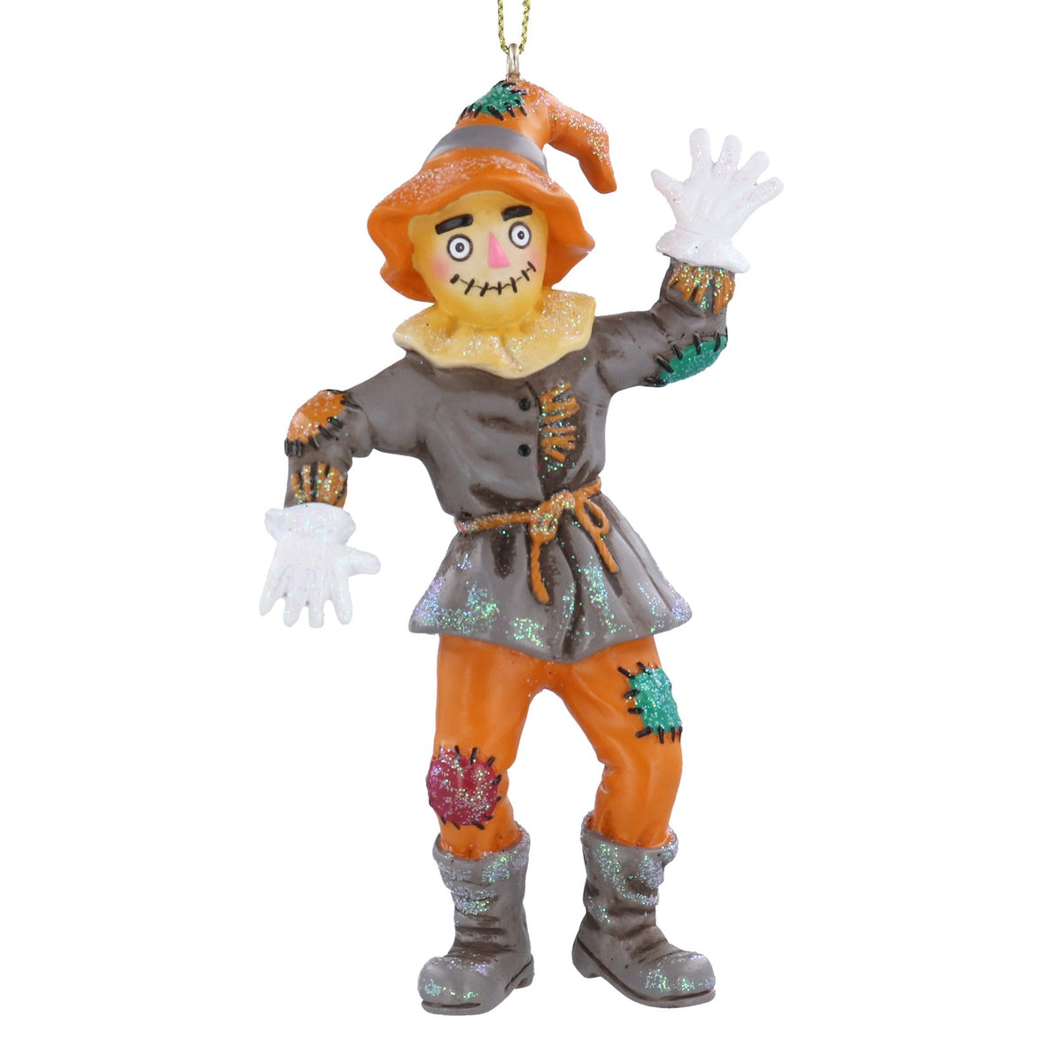 Gisela Graham - Wizard of Oz Scarecrow Christmas Decoration - 12cm