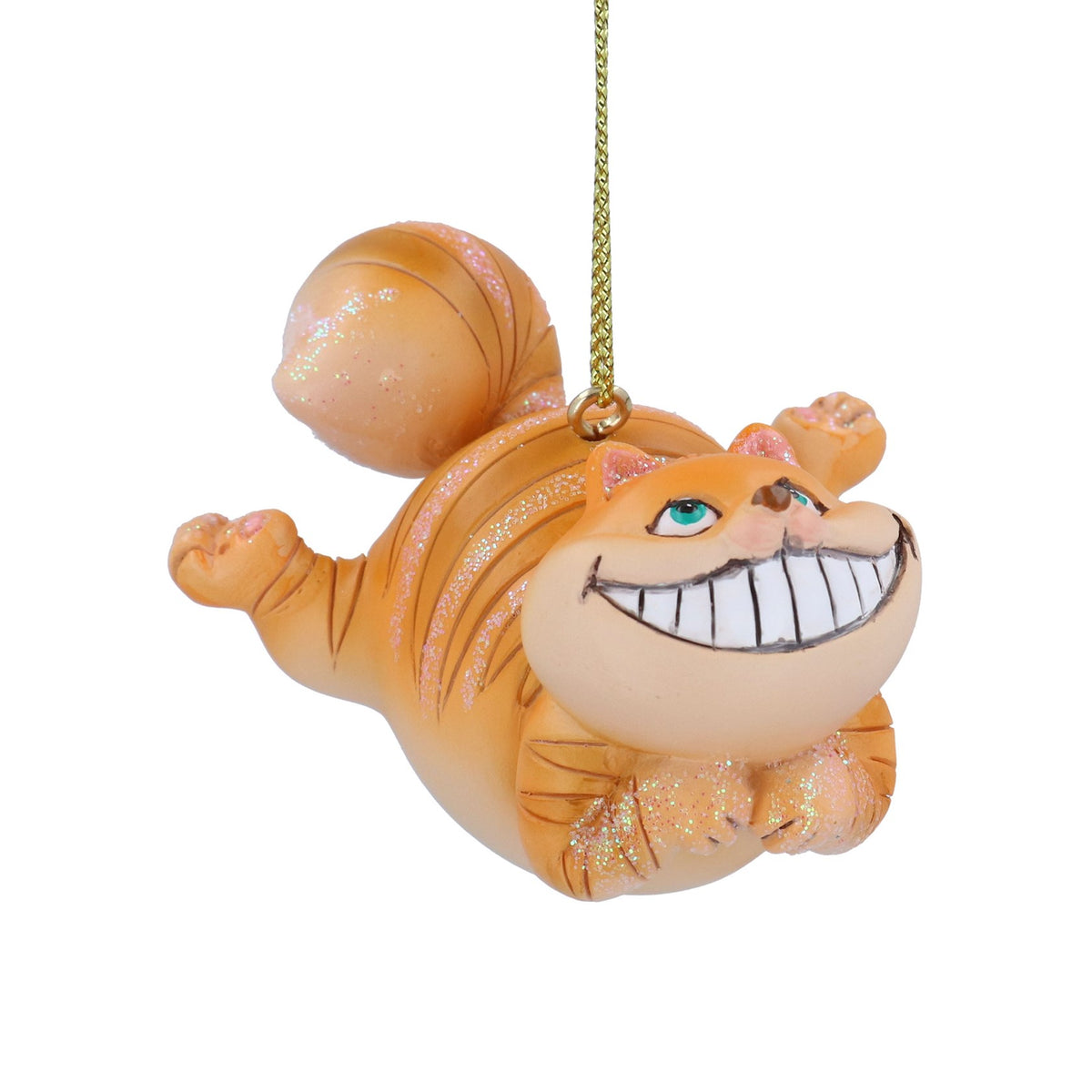 Gisela Graham Resin Cheshire Cat Christmas Decoration