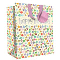 Hallmark Happy Birthday Colourful Flowers Gift Bag - 10" x 8"