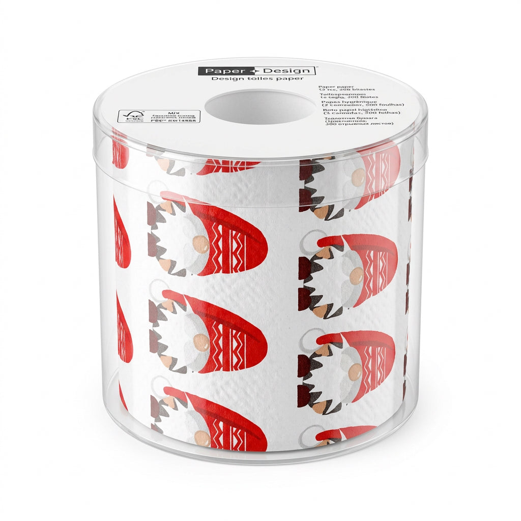 Christmas Printed Toilet Roll – Swedish Gnome