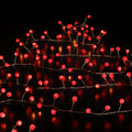 NOMA 100 Red Snowberry Cluster Wire Garland - Battery operated