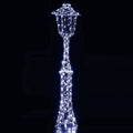 NOMA 1.5m White Flexi Dickensian Lamp Post with 260 White LEDs