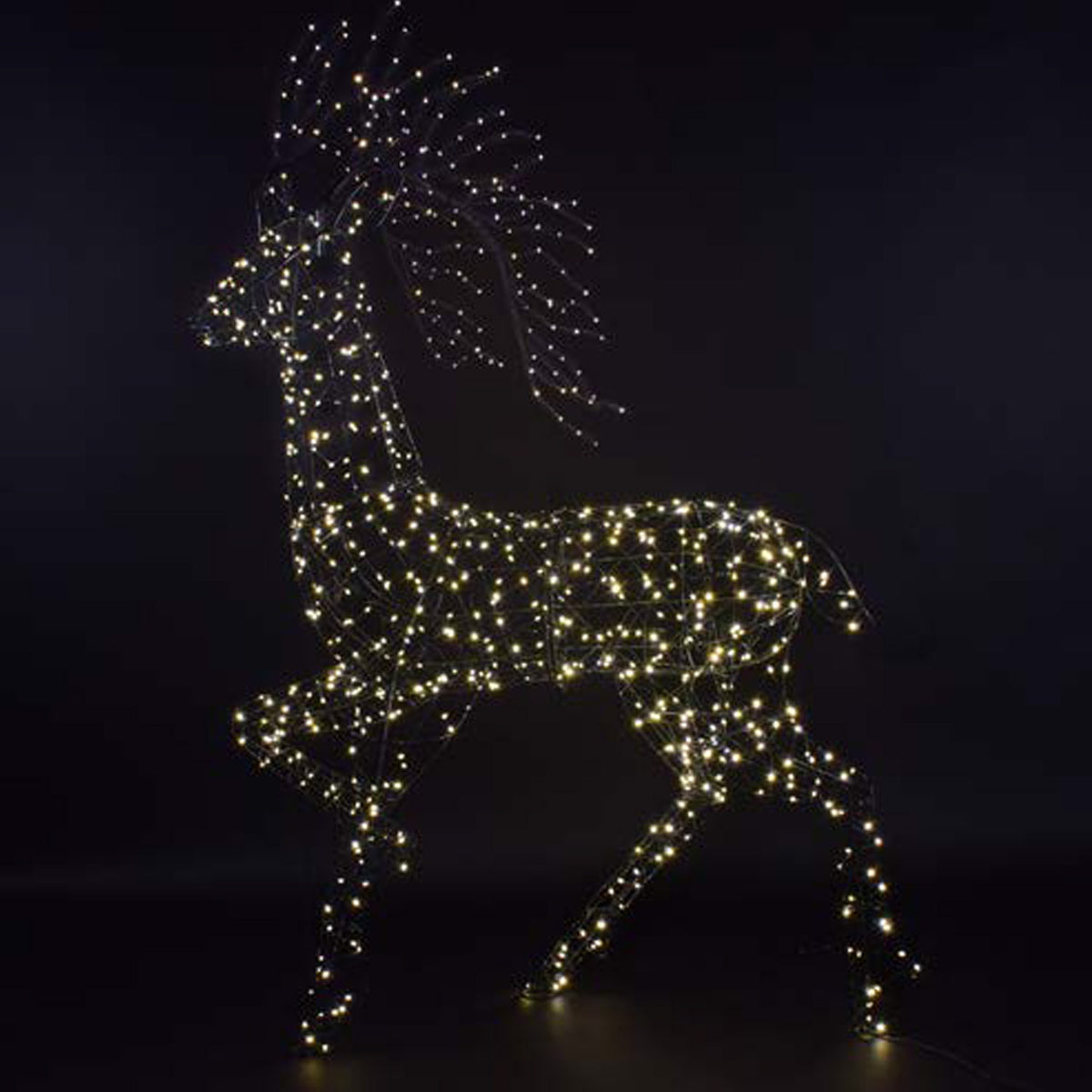 NOMA 2m Grey Flexi Highland Stag with Branch Antlers