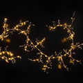 NOMA Gold Jewelled Garland with 84 Warm White LEDs