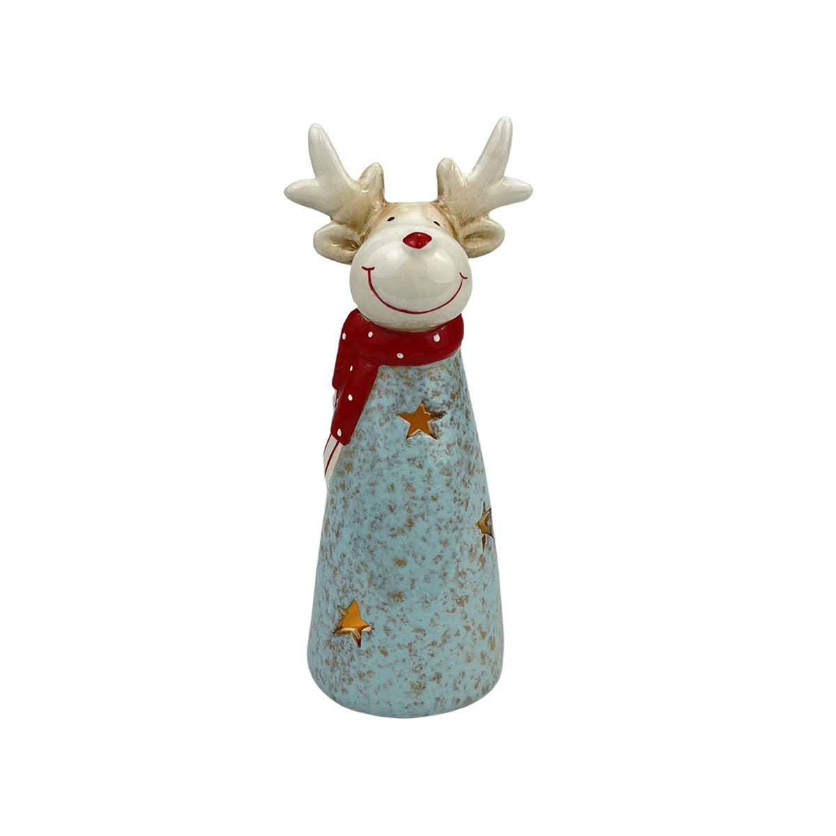 LED Reindeer with Scarf - 16cm