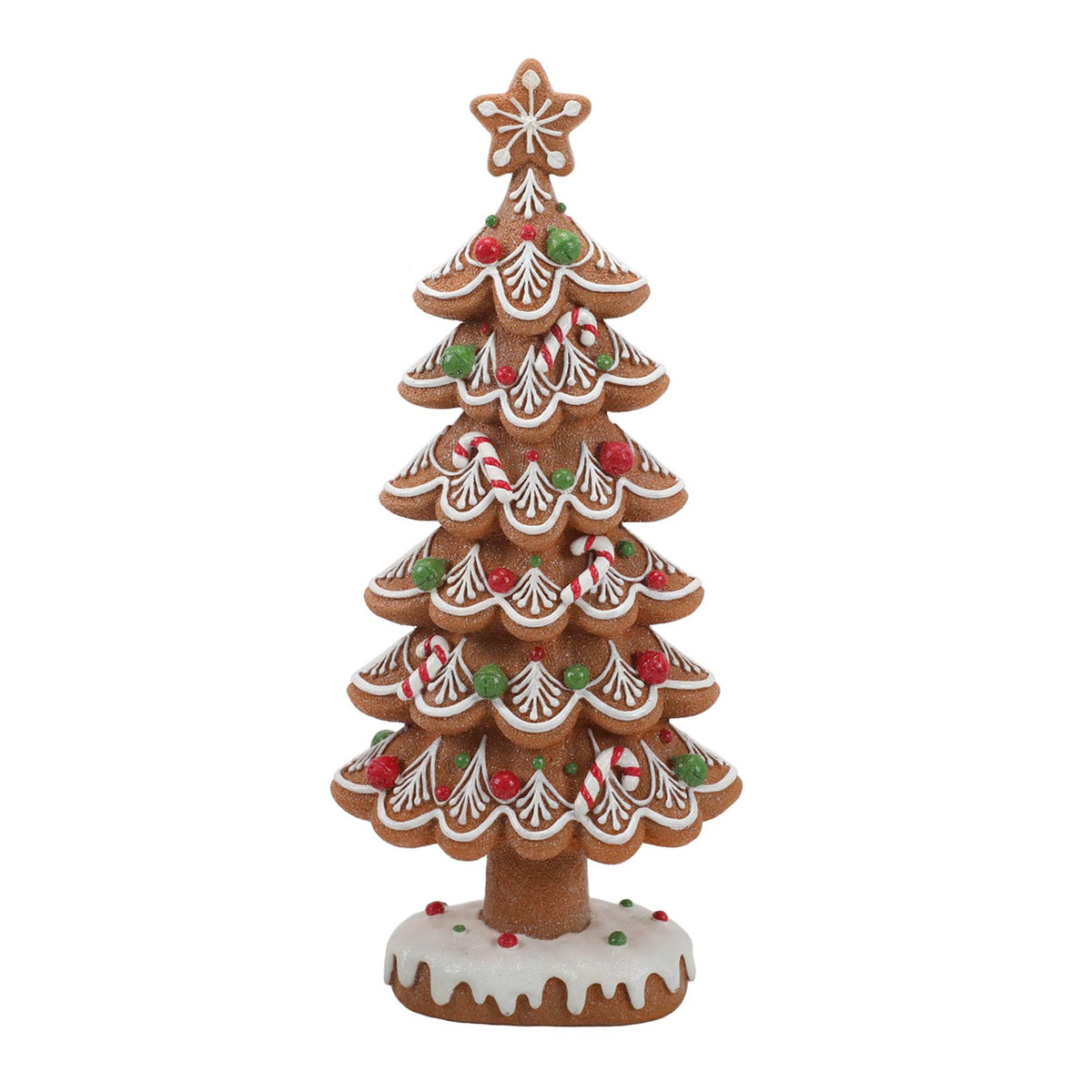 Gingerbread Christmas Tree - 38cm