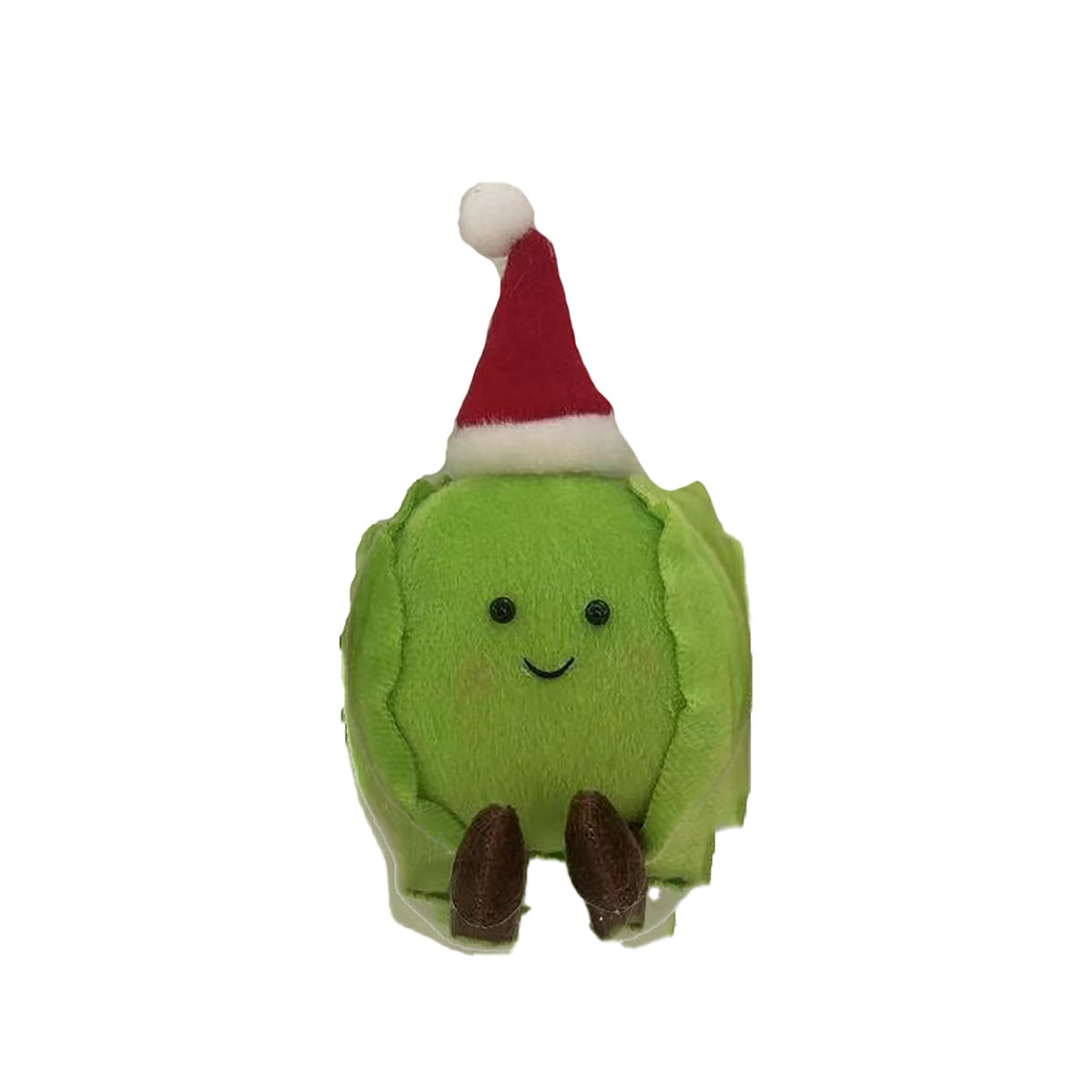 Gisela Graham Fabric Christmas Ornament Sprout Man Shelf Sitter