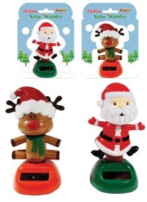 Christmas Solar Wobbler 14cm