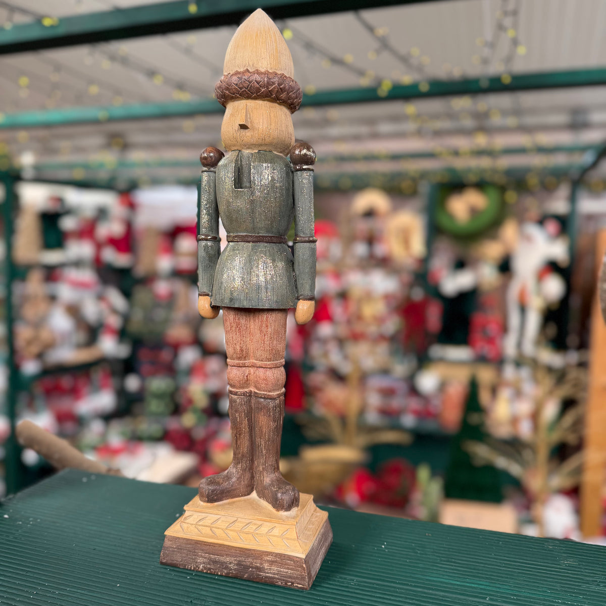 Woodland Acorn Barney Festive Nutcracker