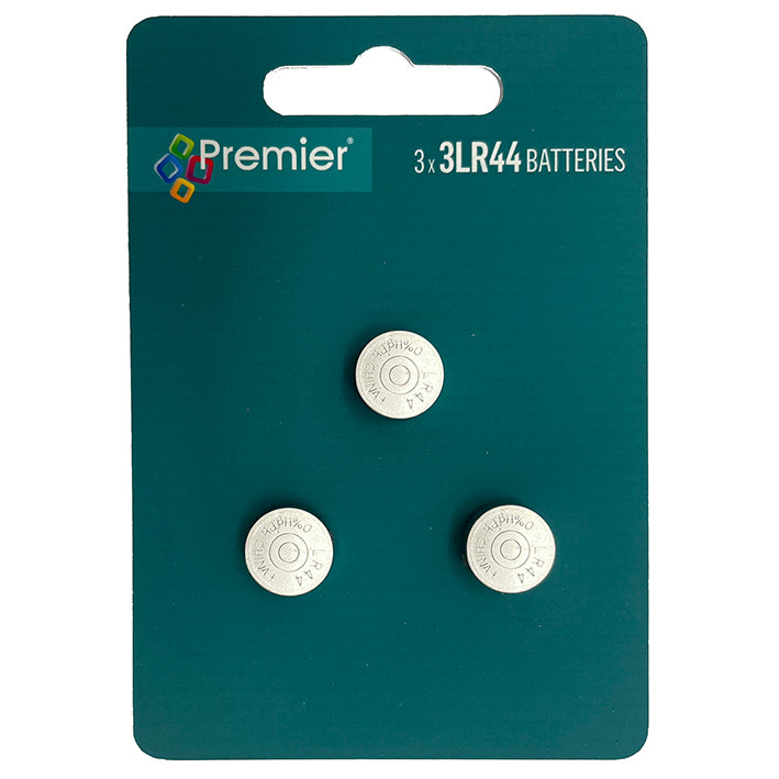 Premier Pack of 3 LR44 Button Cell Batteries