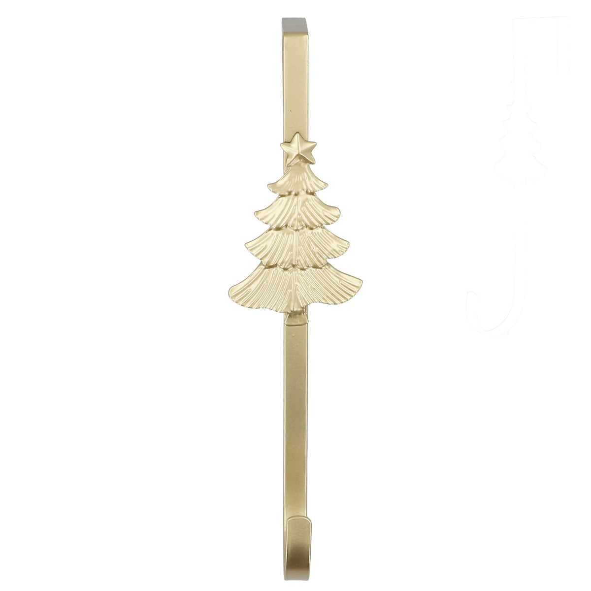 Gisela Graham - Gold Tree Metal Wreath Hanger - 27cm