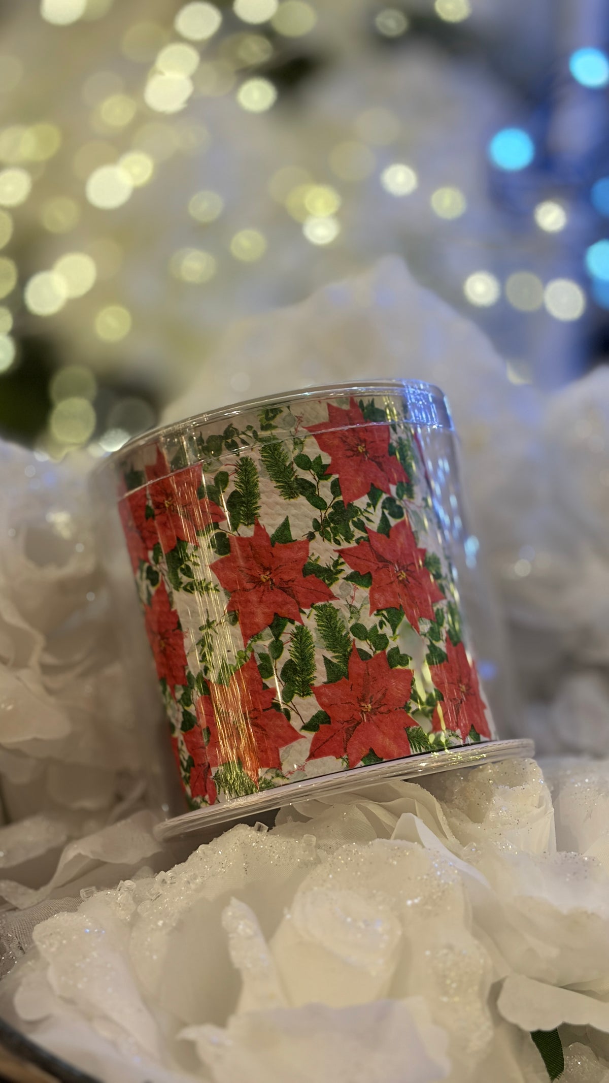 Christmas Printed Toilet Roll – Floral Christmas