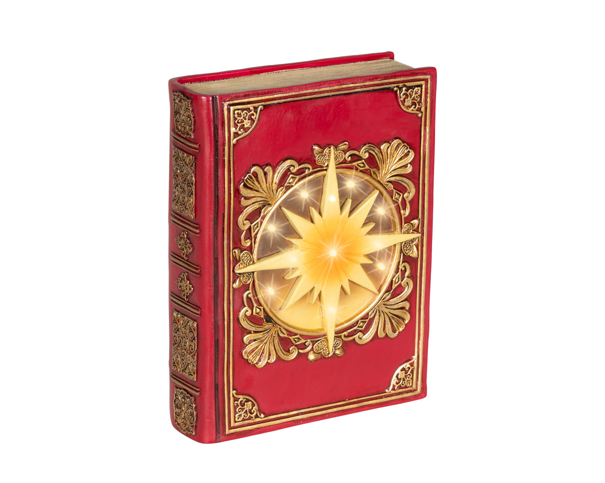 LED Red Book with Yellow Star on the Cover 22cm