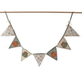 Harvest Home Pumpkin Bunting With Printing And Applique