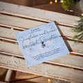 Christmas Snowflake Bracelet On Beautiful Daughter Card With Envelope