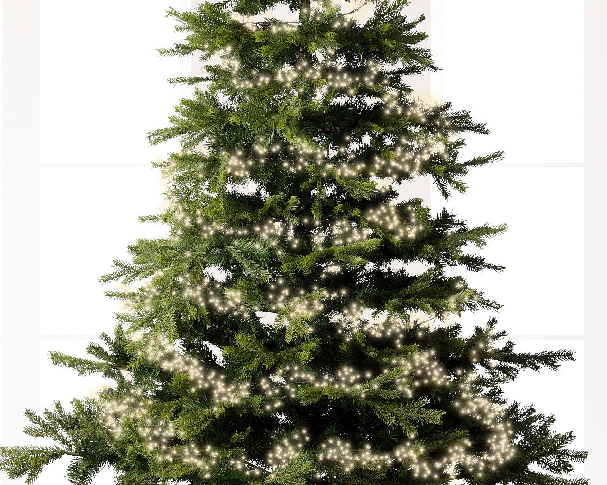 Lumineo 480 LEDs Classic Warm Micro LED Cluster Lights Twinkle Effect Outdoor Lights 3m Green Cable