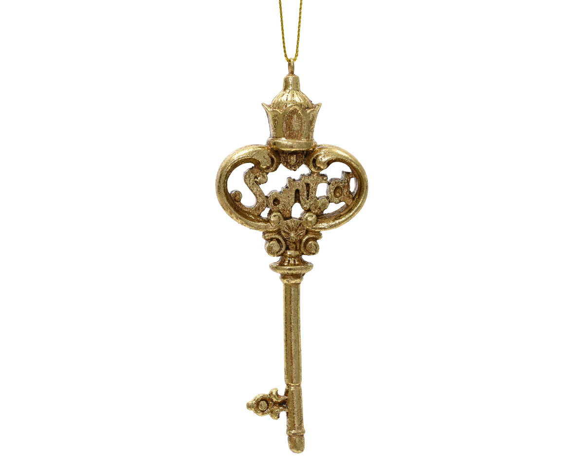 Gold Key Bauble 13.4cm